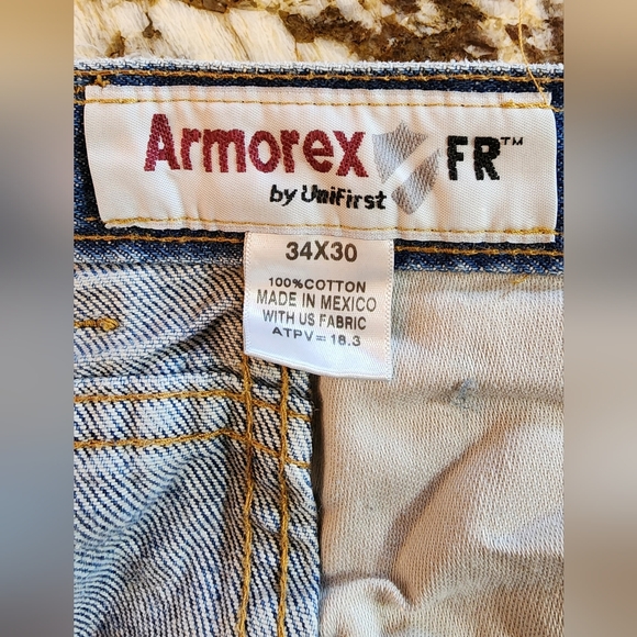 Amorex Men's FR Jeans 34 x 30 - Picture 5 of 5